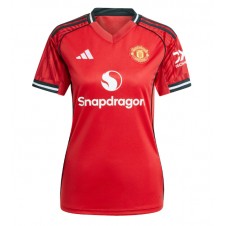 Manchester United Hjemmedrakt Kvinner 2025-26 Kortermet
